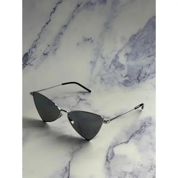 NEW Saint Laurent SL303 Jerry Sunglasses in Silver Mirror NEW Saint Laurent SL303 Jerry Sunglasses in Silver Mirror